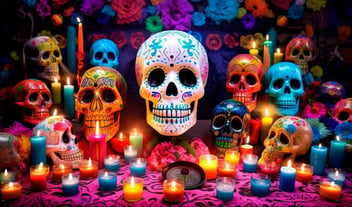 Día de muertos en México